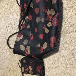 Coach purse and wallet
